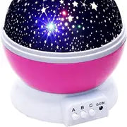 Rotating Star Projector Lamp for Children's Bedroom