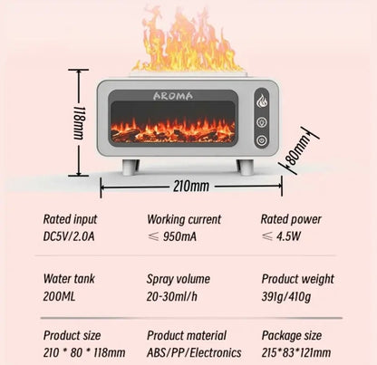 Retro Flame Aroma Diffuser