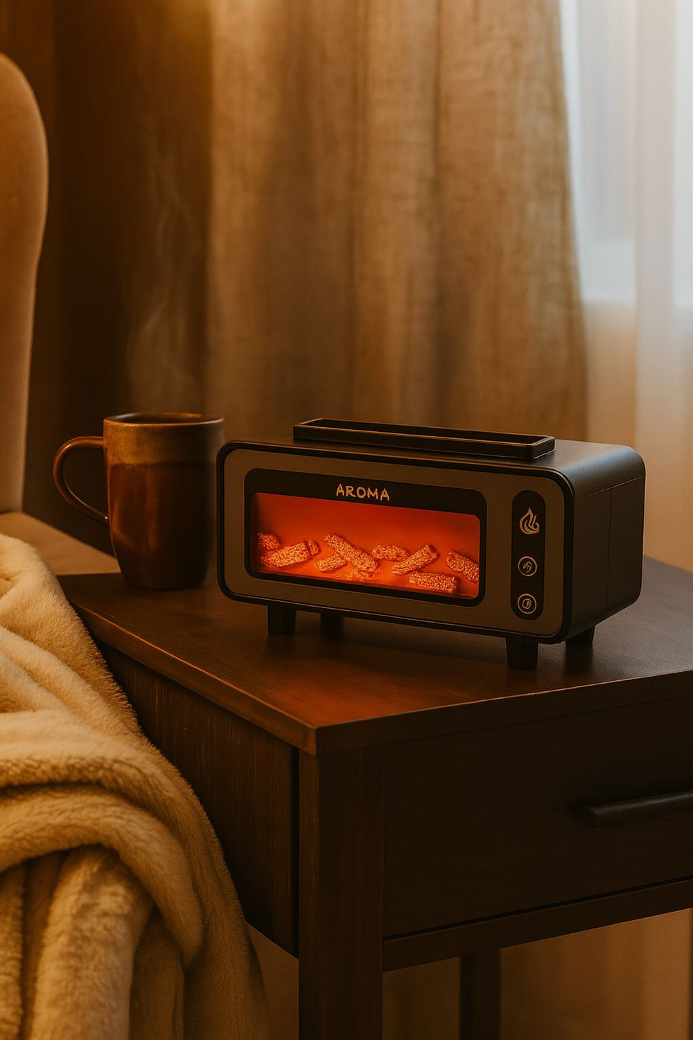 Retro Flame Aroma Diffuser