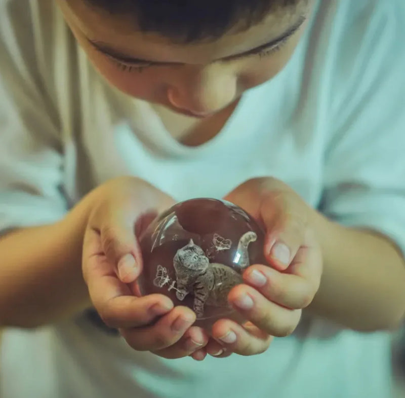 Laser Engraved Crystal Ball Ornament